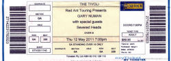 Brisbane Ticket 2011